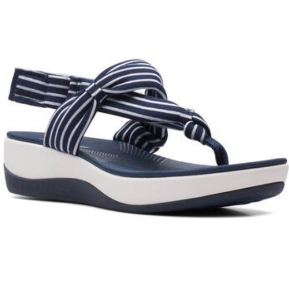 Clarks Cloudsteppers Arla Nicole Stripe Sandals